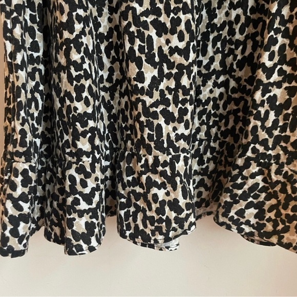 Old Navy | Animal Print Linen Cami Mini Dress. Size Medium - Picture 4 of 14